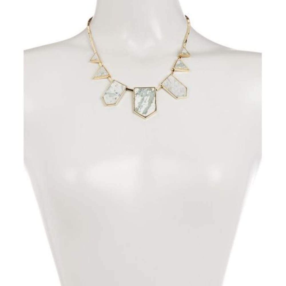 NWT House of Harlow Jade Five Station Necklace